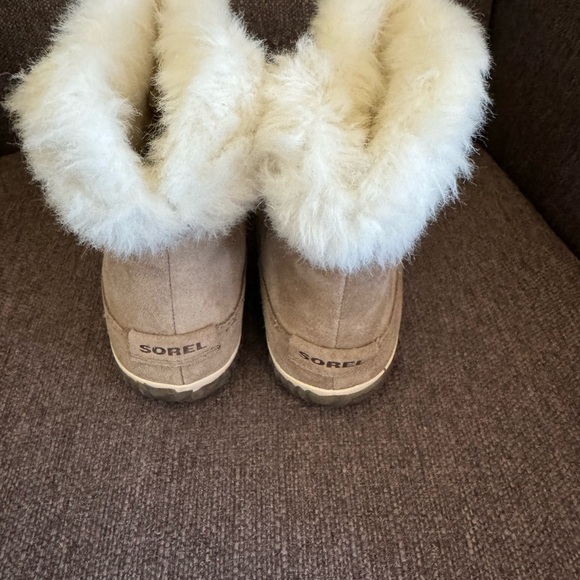 Sorel Women's Out 'N About Slipper Booties, Ash Brown US 6 - Picture 4 of 5